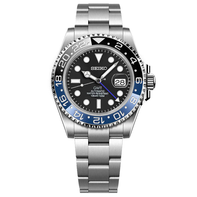 Seiko GMT Mod - Batman