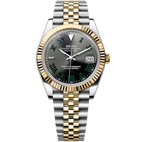 Seiko Datejust Two-Tone Mod - Wimbledon
