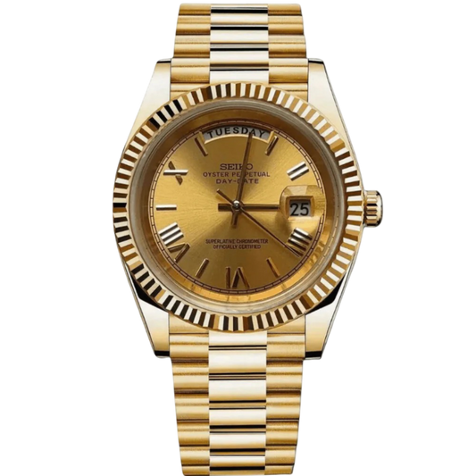 Seiko Day-Date Mod - Gold