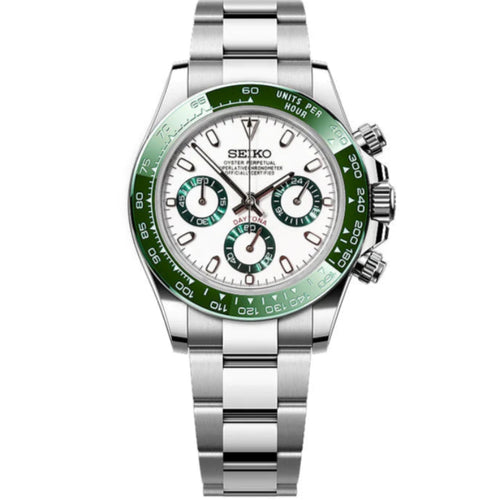 Seiko Daytona Mod - Alpine Green