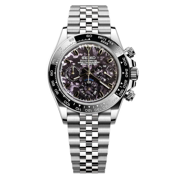 Seiko Daytona Mod - Meteorite Purple