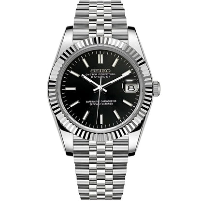 Seiko Datejust Mod - Black