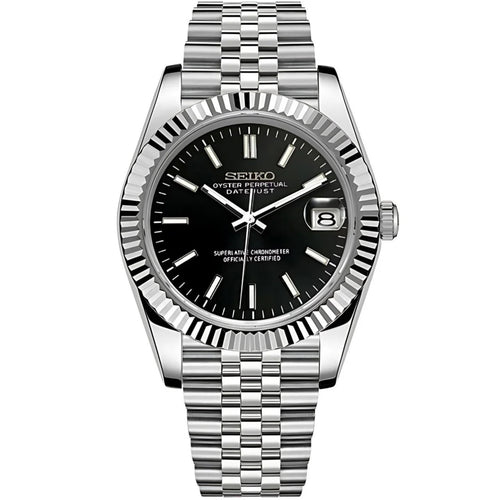 Seiko Datejust Mod - Black