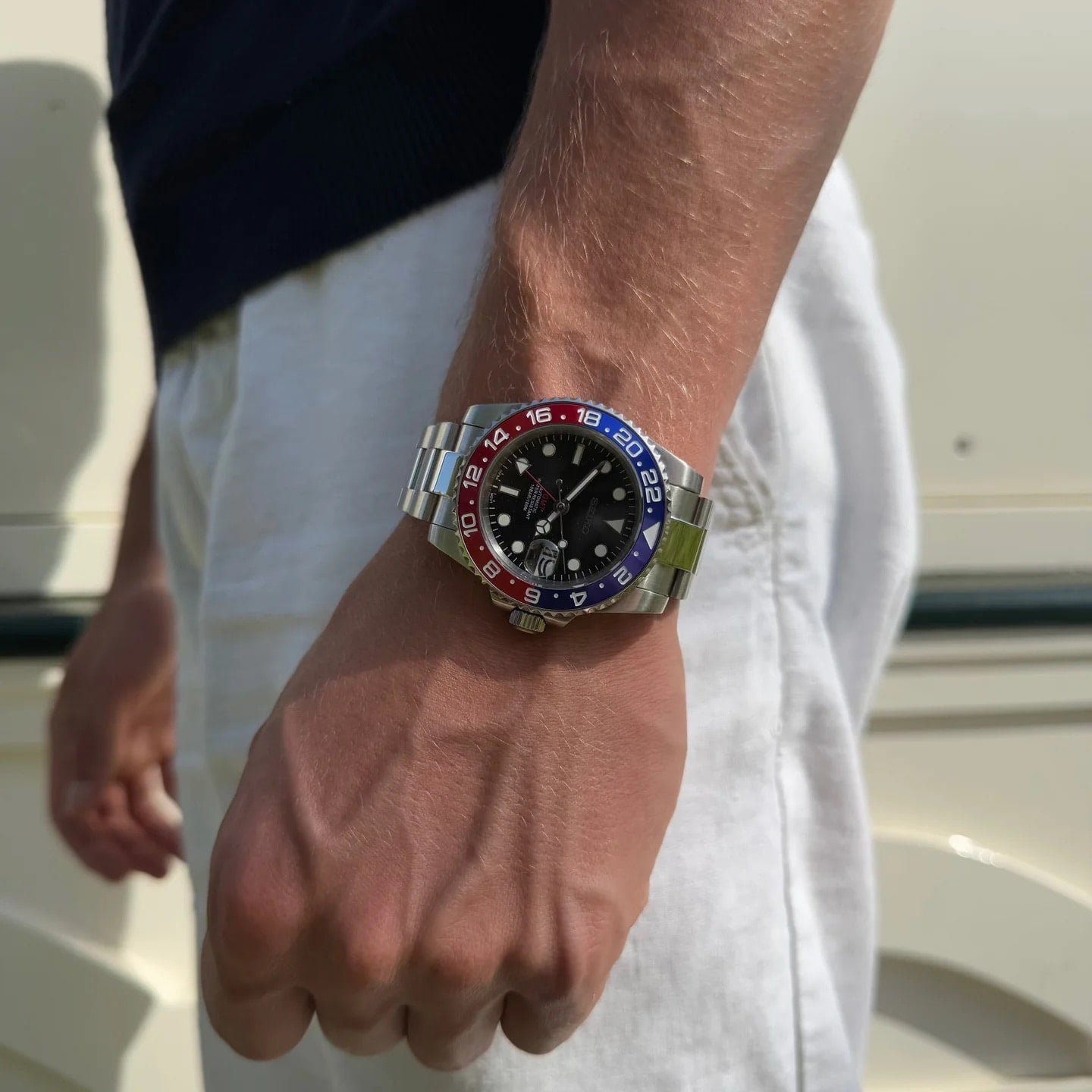 Seiko GMT Mod 'Pepsi'