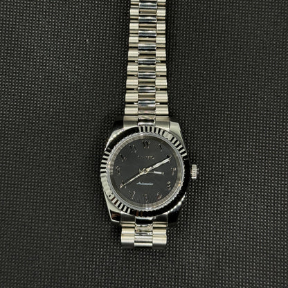 Seiko Datejust Arabic Mod - Black - Tempus Mods
