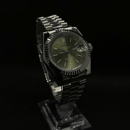 Seiko Datejust Mod - Olive - Tempus Mods