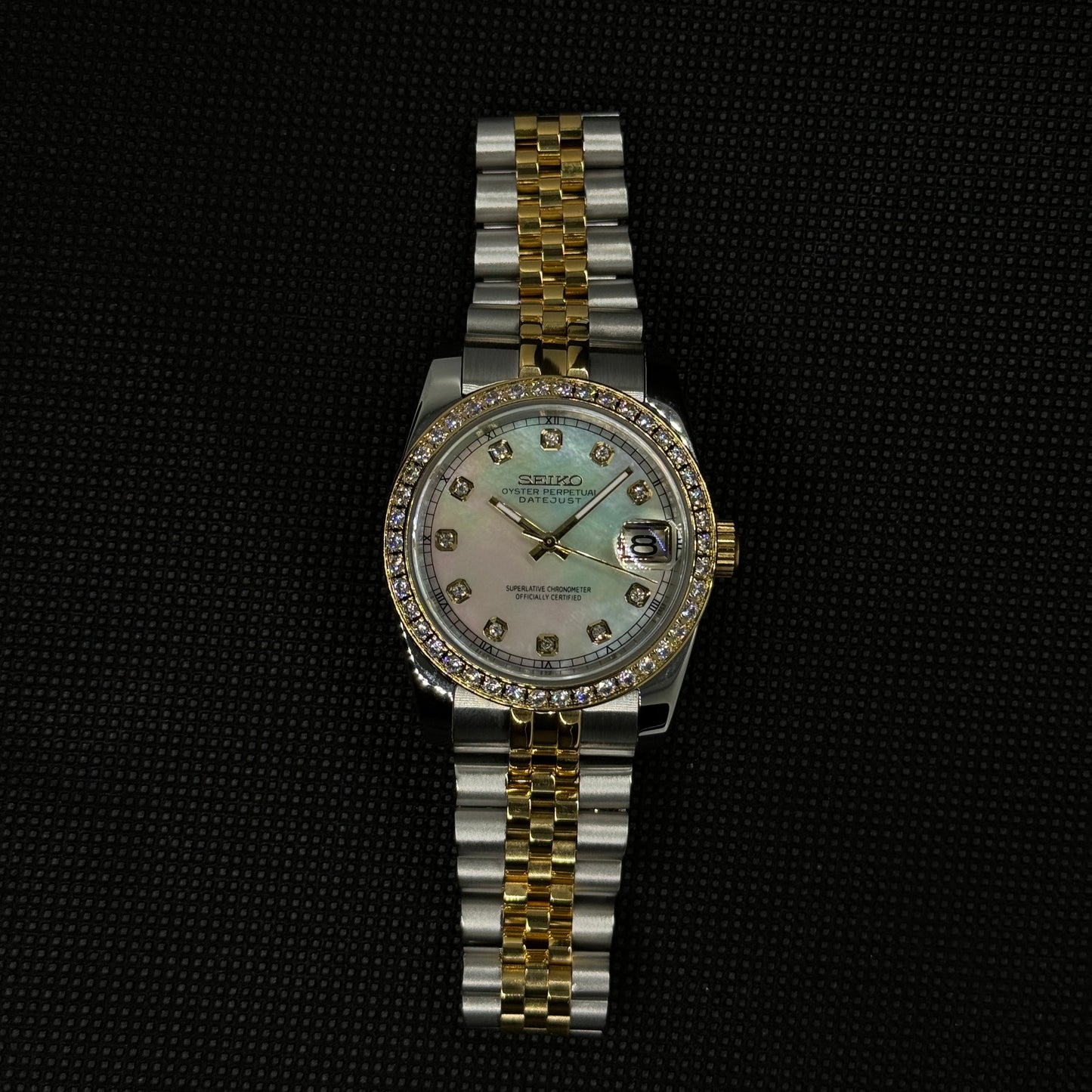 Seiko Datejust Mod - Pearl - Tempus Mods