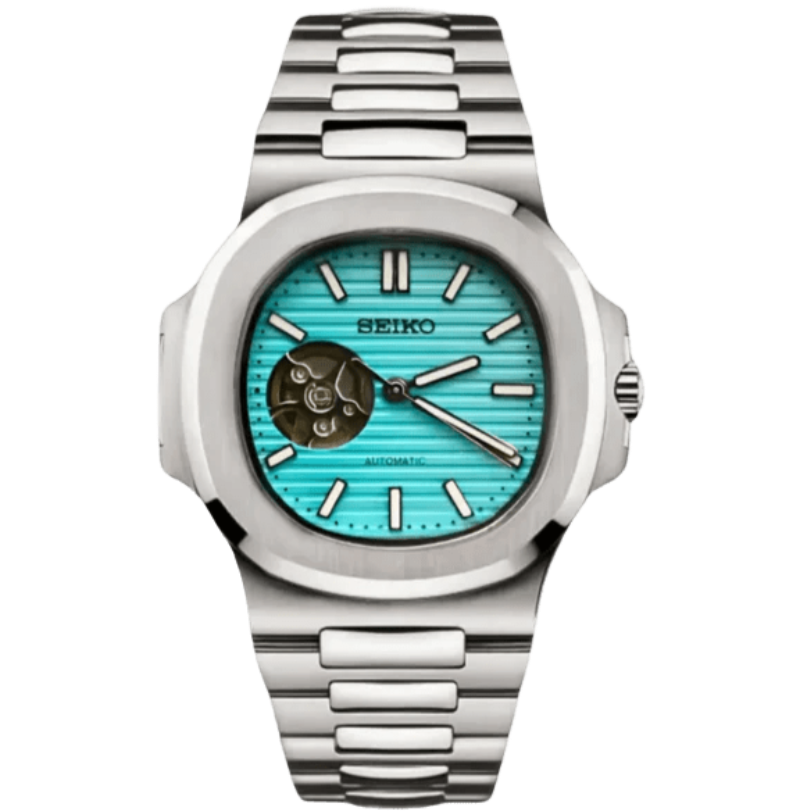 Seiko Nautilus Open Heart Mod - Tiffany - Tempus Mods