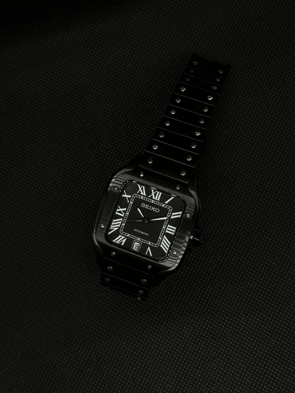 Seiko Santos Mod - All Black - Tempus Mods