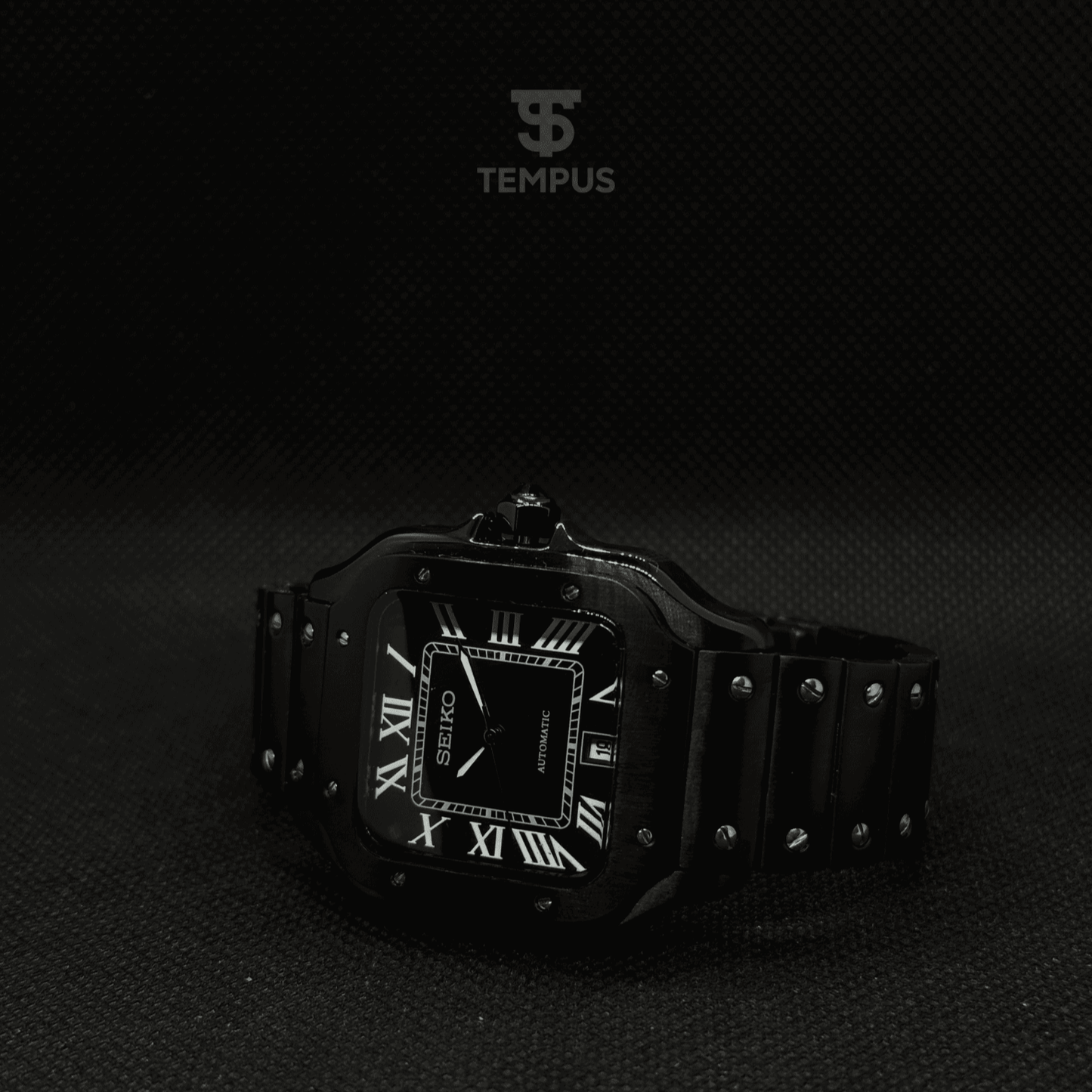 Seiko Santos Mod - All Black - Tempus Mods
